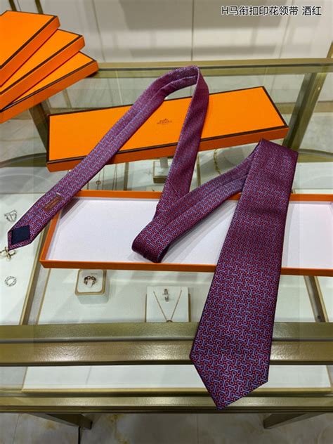 replica hermes neckties